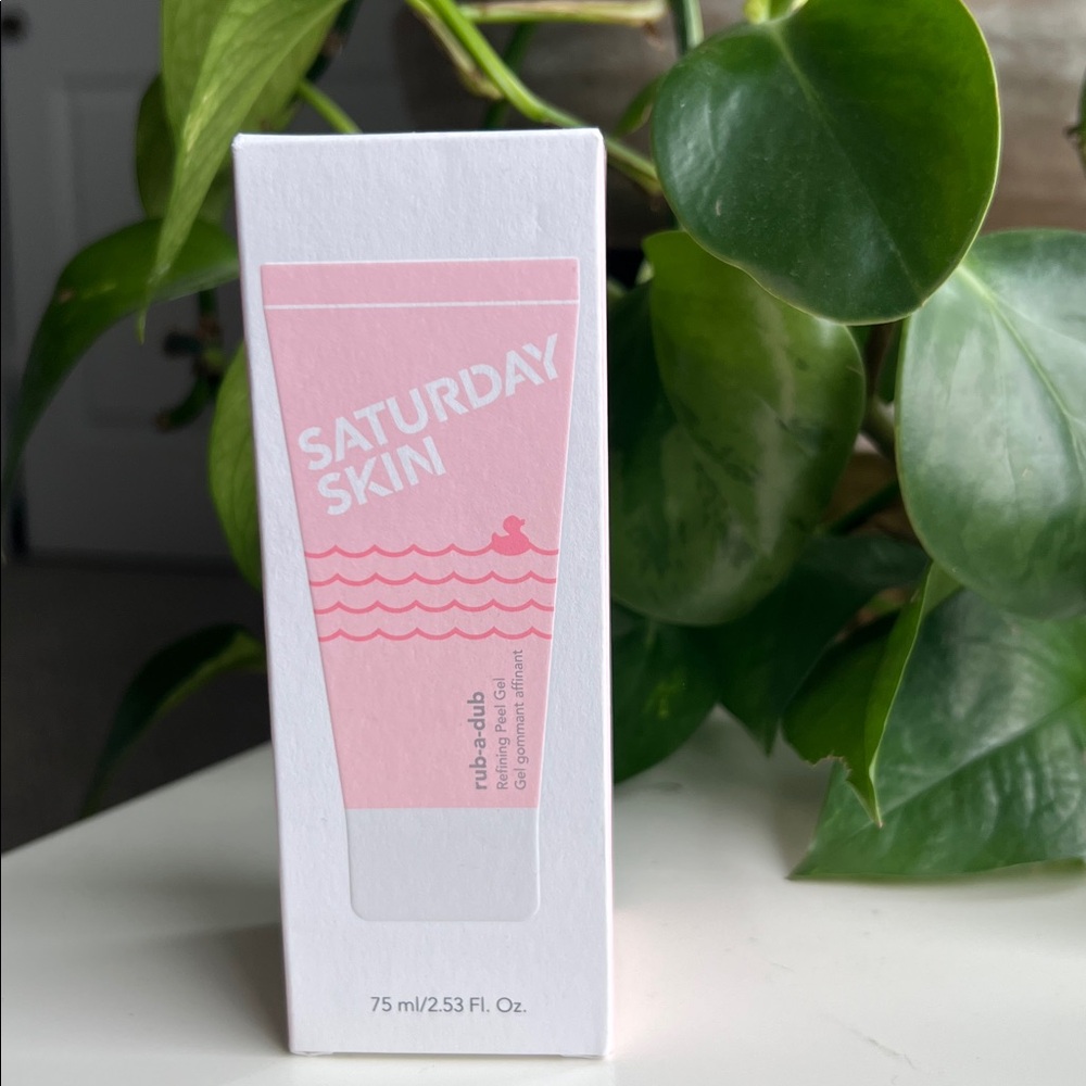 Saturday Skin refining, peel gel Rub-a-dub. Sealed. Brand new